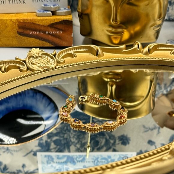 🆕 CRYSTAL HAZE 🧿 NWT Rainbow Evil Eye Bracelet - Picture 4 of 16